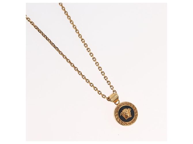 Collana Medusa Gianni Versace in metallo Oro Autentica BA13251 D'oro - vista 3