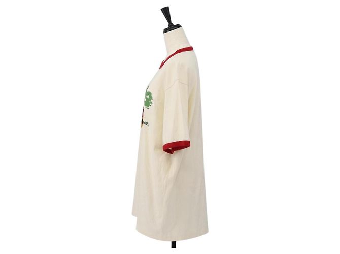 Camiseta de manga corta Coach CoachxDisney de algodón L Blanco Auth 167323M - vista 4