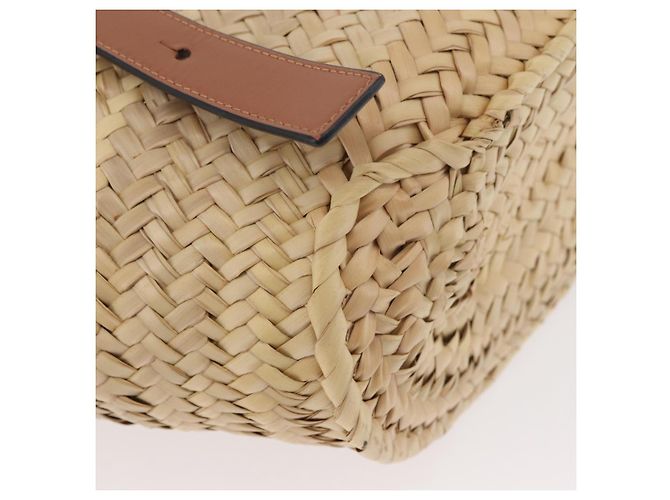 LOEWE Studio Ghibli My Neighbor Totoro Pitch Black Basket Small Auth 167381SAM Beige - vista 16