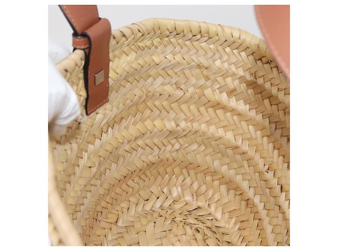 LOEWE Studio Ghibli My Neighbor Totoro Pitch Black Basket Small Auth 167381SAM Beige - vista 19
