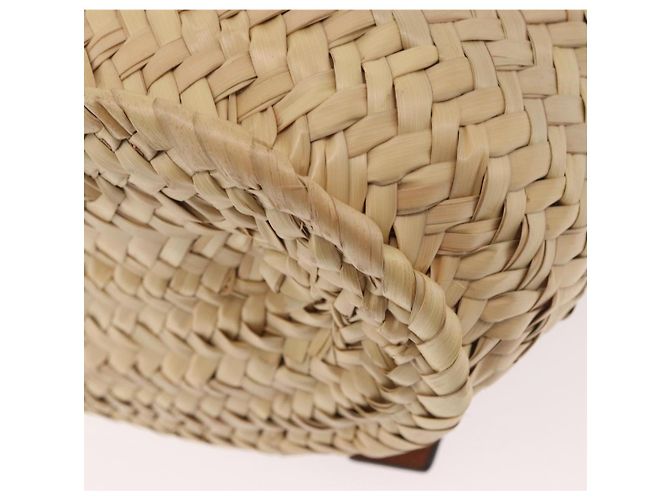 LOEWE Studio Ghibli My Neighbor Totoro Pitch Black Basket Small Auth 167381SAM Beige - vista 9