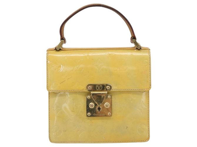 LOUIS VUITTON Borsa Monogram Vernis Spring Street Gris M91029 LV Auth 182858 Grigio - vista 13