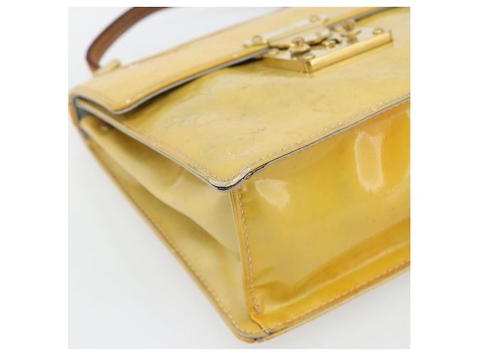 LOUIS VUITTON Borsa Monogram Vernis Spring Street Gris M91029 LV Auth 182858 Grigio - vista 14