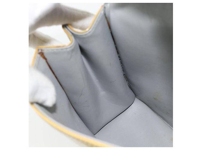 LOUIS VUITTON Borsa Monogram Vernis Spring Street Gris M91029 LV Auth 182858 Grigio - vista 18