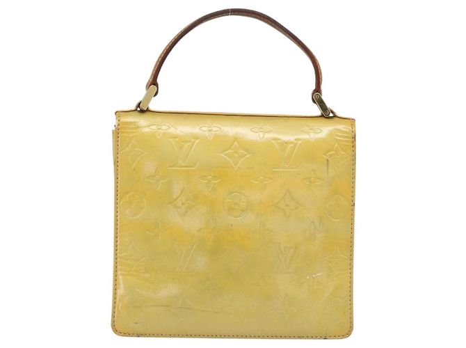 LOUIS VUITTON Borsa Monogram Vernis Spring Street Gris M91029 LV Auth 182858 Grigio - vista 2