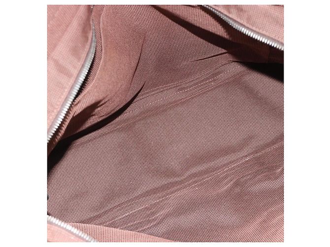 Hermès Bolso HERMES Fourre Tout MM Canvas Marrón Plata Auth 181710 Castaño - vista 10