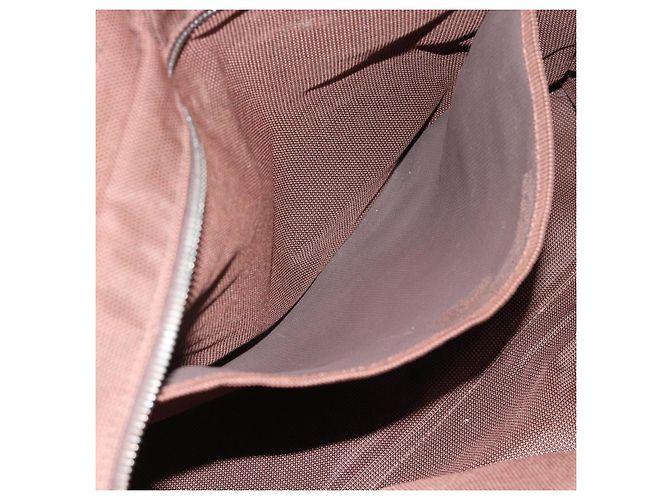 Hermès Bolso HERMES Fourre Tout MM Canvas Marrón Plata Auth 181710 Castaño - vista 11