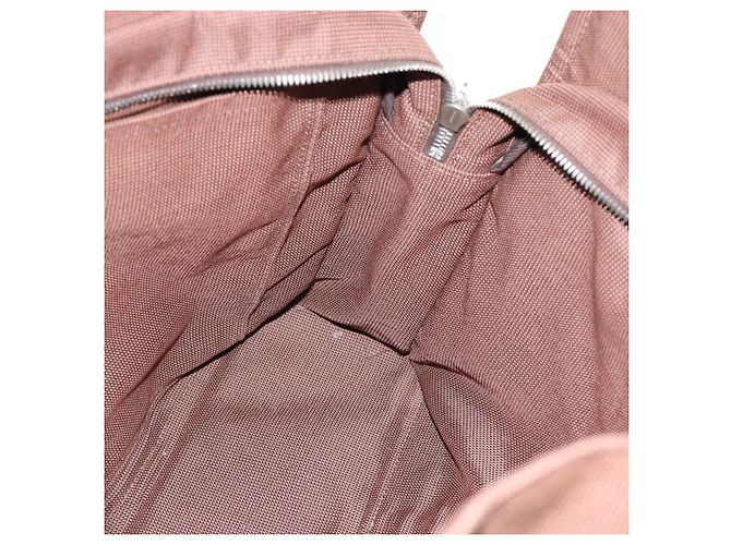 Hermès Bolso HERMES Fourre Tout MM Canvas Marrón Plata Auth 181710 Castaño - vista 18