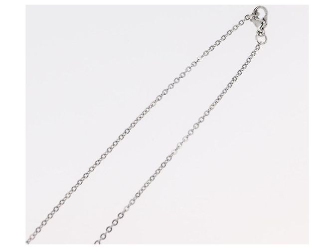 Hermès Collana HERMES Pop Ash H in metallo Argento Autentica 182551M - vista 12