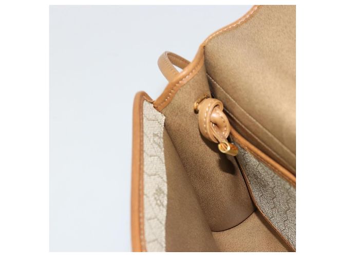 Borsa a tracolla Christian Dior in tela nido d'ape PVC Beige Oro Auth BA12951 - vista 20
