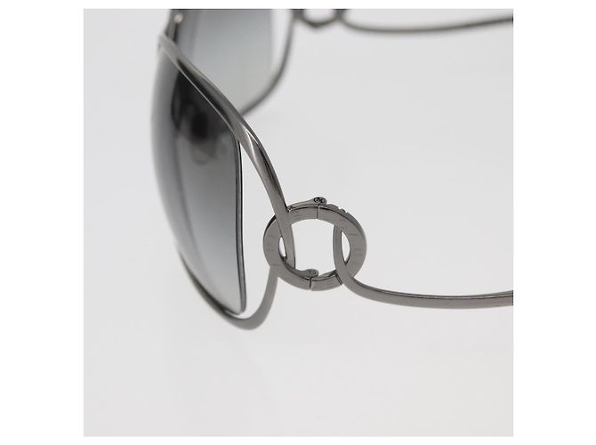 Bulgari Gafas de sol BVLGARI Metal Black Silver Auth BA13219 Negro Plata - vista 9