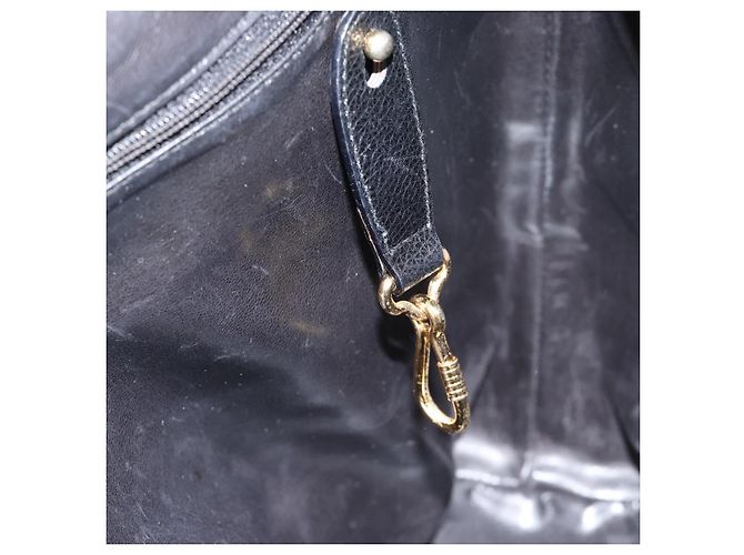 Autre Marque Borsa Tote TIFFANY&Co. in pelle nera e oro Auth ka4487 Nero D'oro - vista 12