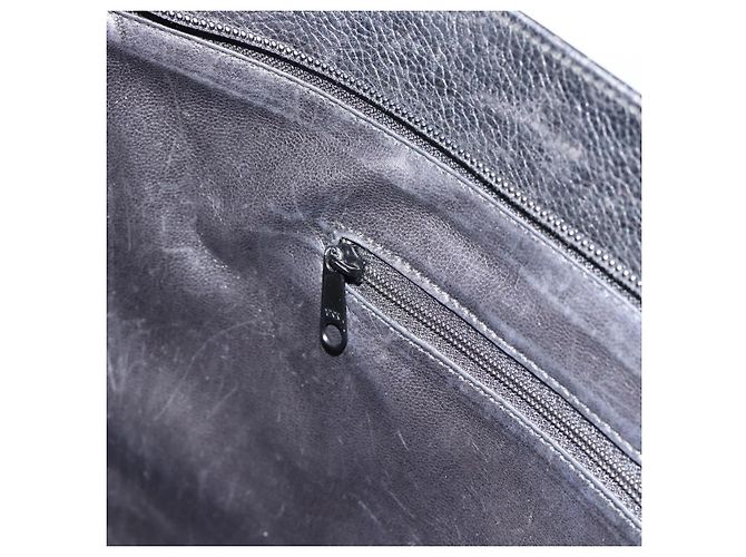 Autre Marque Borsa Tote TIFFANY&Co. in pelle nera e oro Auth ka4487 Nero D'oro - vista 21