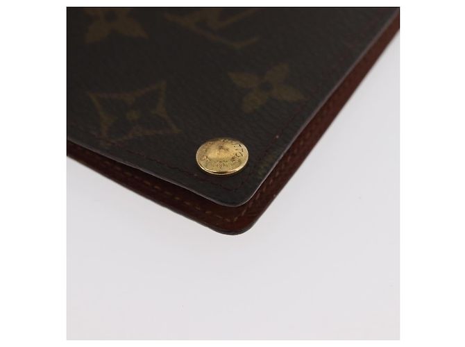 LOUIS VUITTON Monogram Porto Cartes Crdit Pression Card Case M60937 Auth 182835 Monograma - vista 16