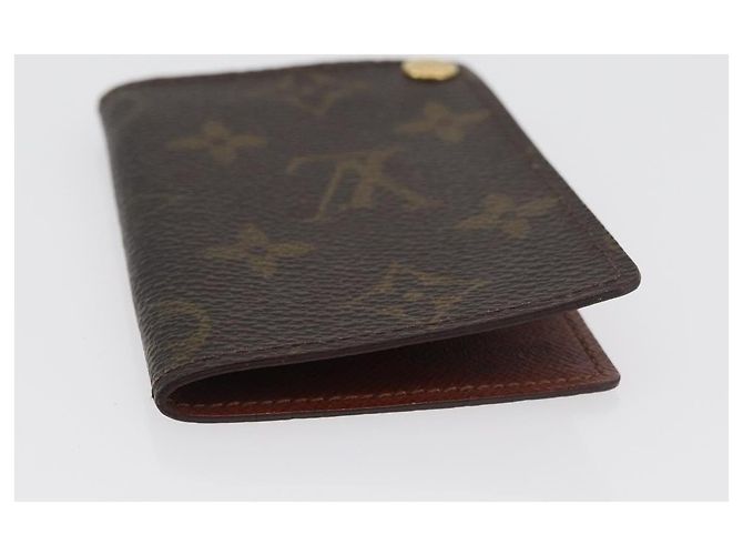 LOUIS VUITTON Monogram Porto Cartes Crdit Pression Card Case M60937 Auth 182835 Monograma - vista 5