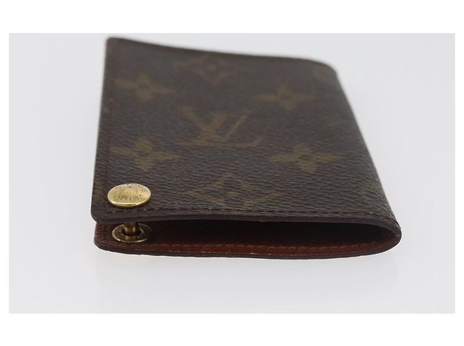 LOUIS VUITTON Monogram Porto Cartes Crdit Pression Card Case M60937 Auth 182835 Monograma - vista 6