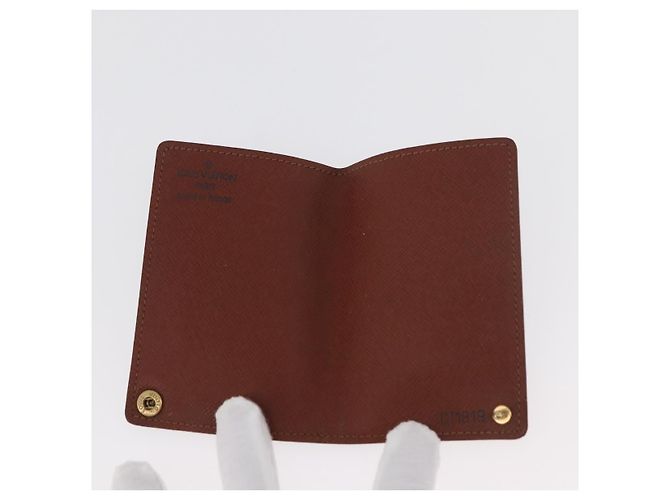 LOUIS VUITTON Monogram Porto Cartes Crdit Pression Card Case M60937 Auth 182835 Monograma - vista 8