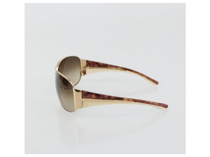 Gafas de sol PRADA Tortoise de plástico Marrón Auth BA13221 Castaño - vista 3