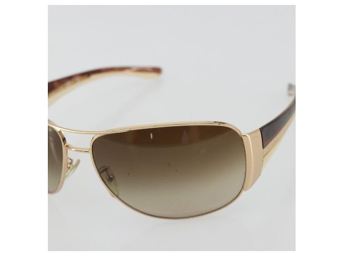 Gafas de sol PRADA Tortoise de plástico Marrón Auth BA13221 Castaño - vista 6