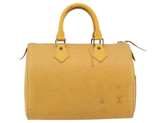 LOUIS VUITTON Borsa Epi Speedy 25 Tassili Yellow M43019 LV Auth 181703 - vista 13