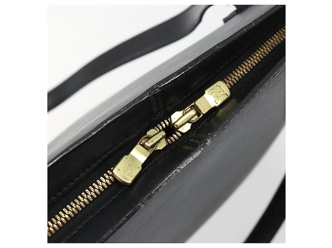 Borsa a Spalla LOUIS VUITTON Epi Lussac Nera M52282 LV Auth BA13025 Nero - vista 10