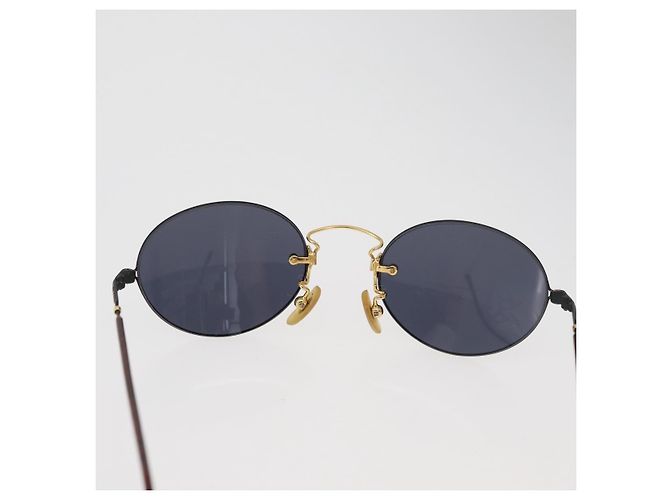 Occhiali da sole GUCCI plastica Blu Auth BA13213 - vista 2