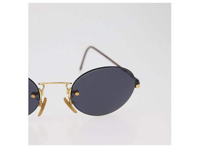 Occhiali da sole GUCCI plastica Blu Auth BA13213 - vista 4