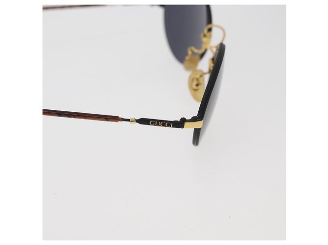 Occhiali da sole GUCCI plastica Blu Auth BA13213 - vista 6