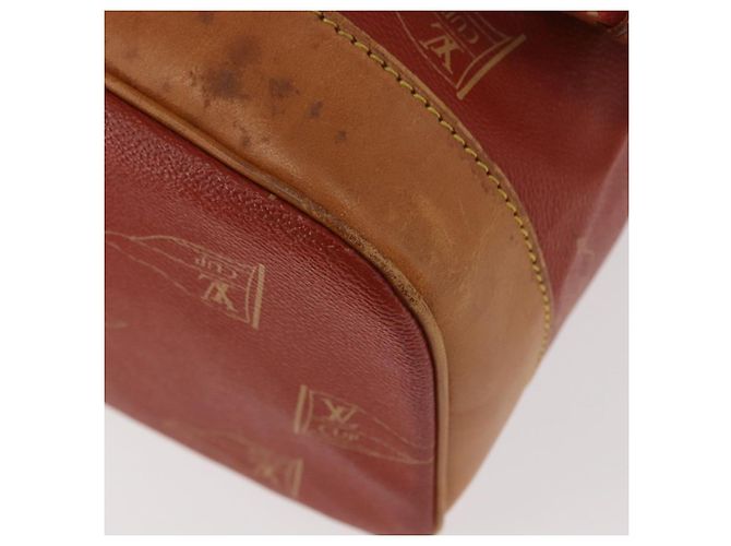 Borsa a Spalla LOUIS VUITTON LV Cup Saint Tropez Rosso M80026 LV Auth BA13045 - vista 17