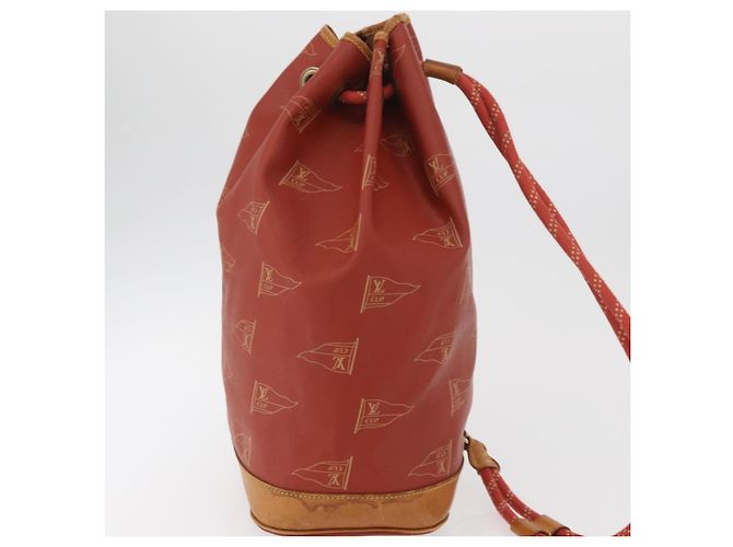 Borsa a Spalla LOUIS VUITTON LV Cup Saint Tropez Rosso M80026 LV Auth BA13045 - vista 3