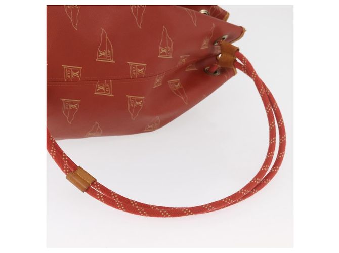 Borsa a Spalla LOUIS VUITTON LV Cup Saint Tropez Rosso M80026 LV Auth BA13045 - vista 8