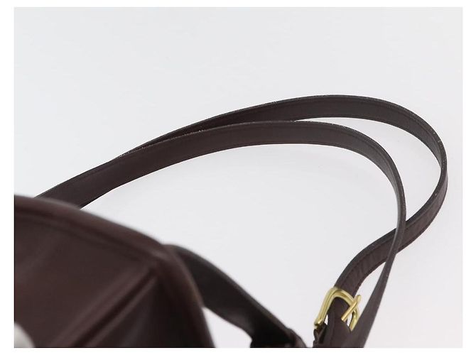 Zaino Coach in pelle marrone e oro Auth 176433 D'oro - vista 15