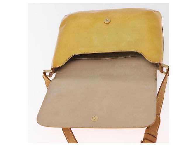 LOUIS VUITTON Monogram Vernis Thompson Street Bag Beige M91301 LV Auth bs35374 - view 10
