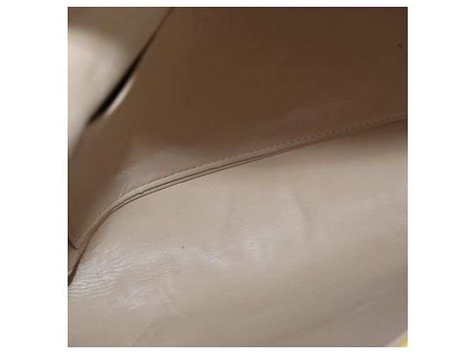 LOUIS VUITTON Monogram Vernis Thompson Street Bag Beige M91301 LV Auth bs35374 - view 11