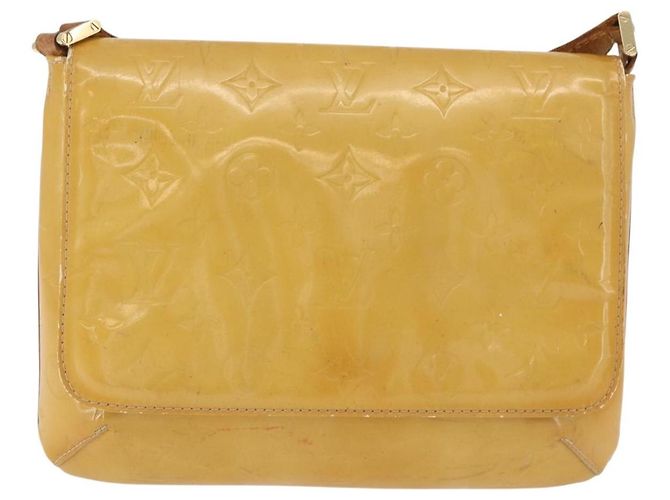 LOUIS VUITTON Monogram Vernis Thompson Street Bag Beige M91301 LV Auth bs35374 - view 13