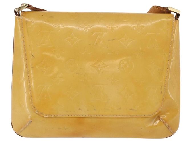 LOUIS VUITTON Monogram Vernis Thompson Street Bag Beige M91301 LV Auth bs35374 - view 2