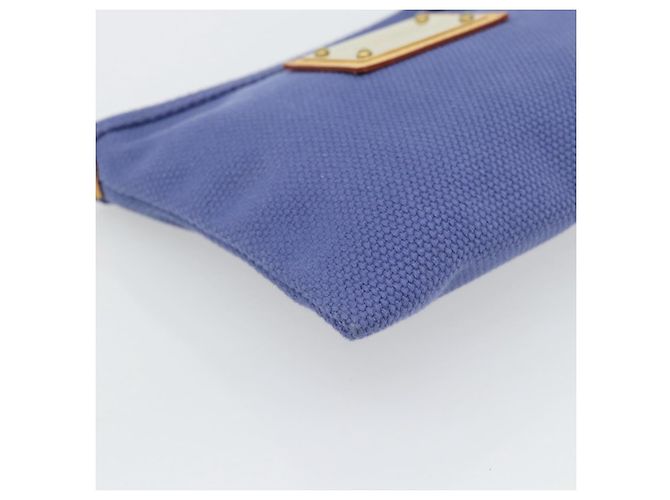 LOUIS VUITTON Antigua Pochette Platt PM Pochette Blu M40070 LV Auth 171279V - vista 14
