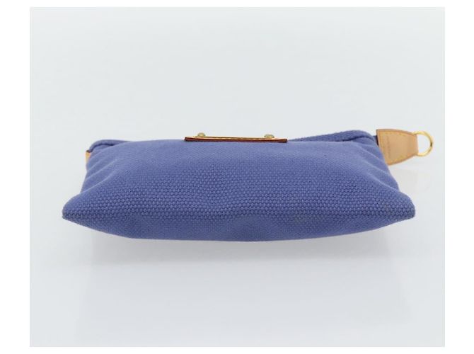 LOUIS VUITTON Antigua Pochette Platt PM Pochette Blu M40070 LV Auth 171279V - vista 6