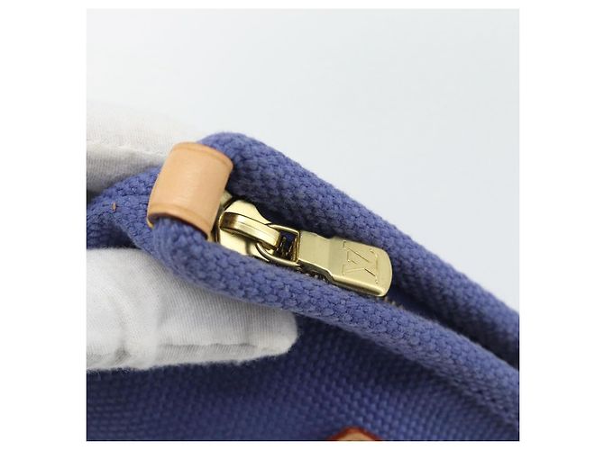 LOUIS VUITTON Antigua Pochette Platt PM Pochette Blu M40070 LV Auth 171279V - vista 9