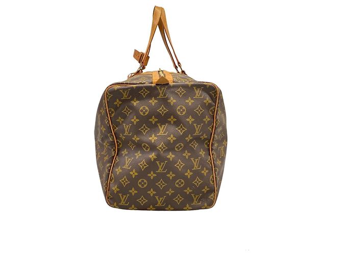 Keepall Louis Vuitton Sac Souple 55 Beige - vista 2