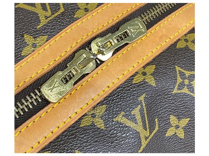 Keepall Louis Vuitton Sac Souple 55 Beige - vista 5