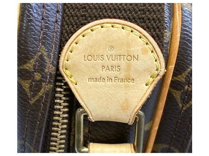 Louis Vuitton Reporter PM Castaño Dorado - vista 4