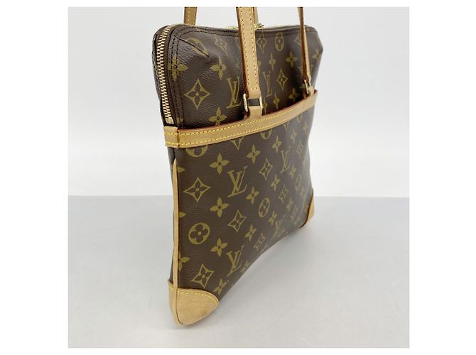 Borsa a Spalla Louis Vuitton Monogram Coussin GM Marrone - vista 2