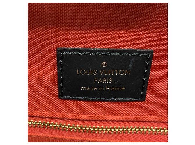 Borsa Tote Louis Vuitton Monogram Giant Reverse OnTheGo MM Marrone - vista 5