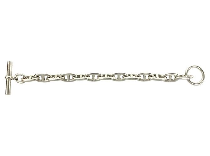 Hermès HERMES Chaine d'Ancre GM Bracciale Charm Argento - vista 5