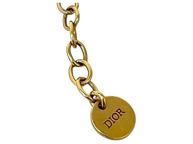 Bracciale Charm Grigio e Blu Navy Christian Dior Marrone Bianco - vista 3