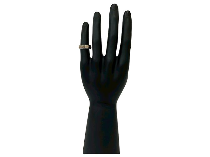 Tiffany & Co. Tiffany T TWO schmaler Ring Silber Golden - Ansicht 2
