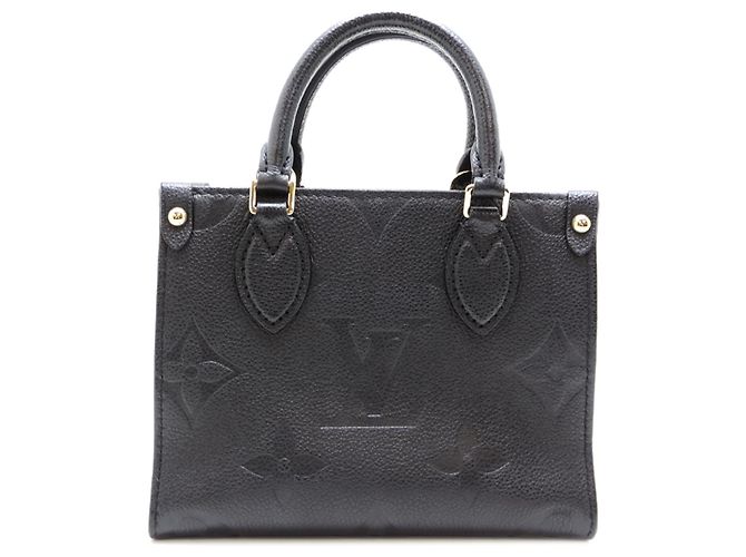 Borsa Louis Vuitton OnTheGo BB Nero - vista 2