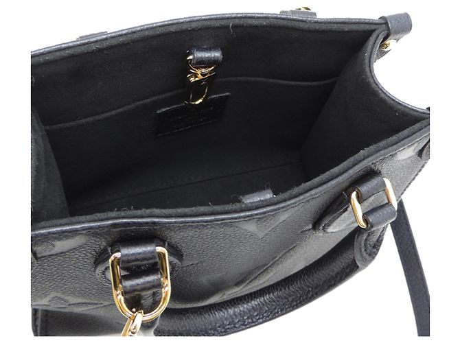 Borsa Louis Vuitton OnTheGo BB Nero - vista 5