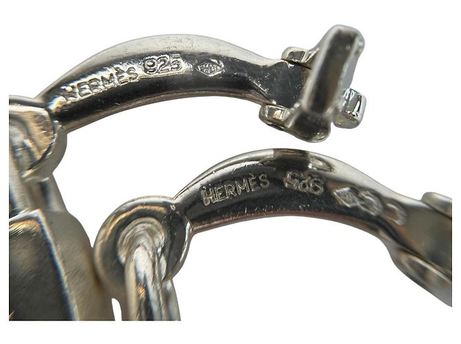 Hermès Gemelli in argento 925 a forma di catena Hermes per uomo - vista 5